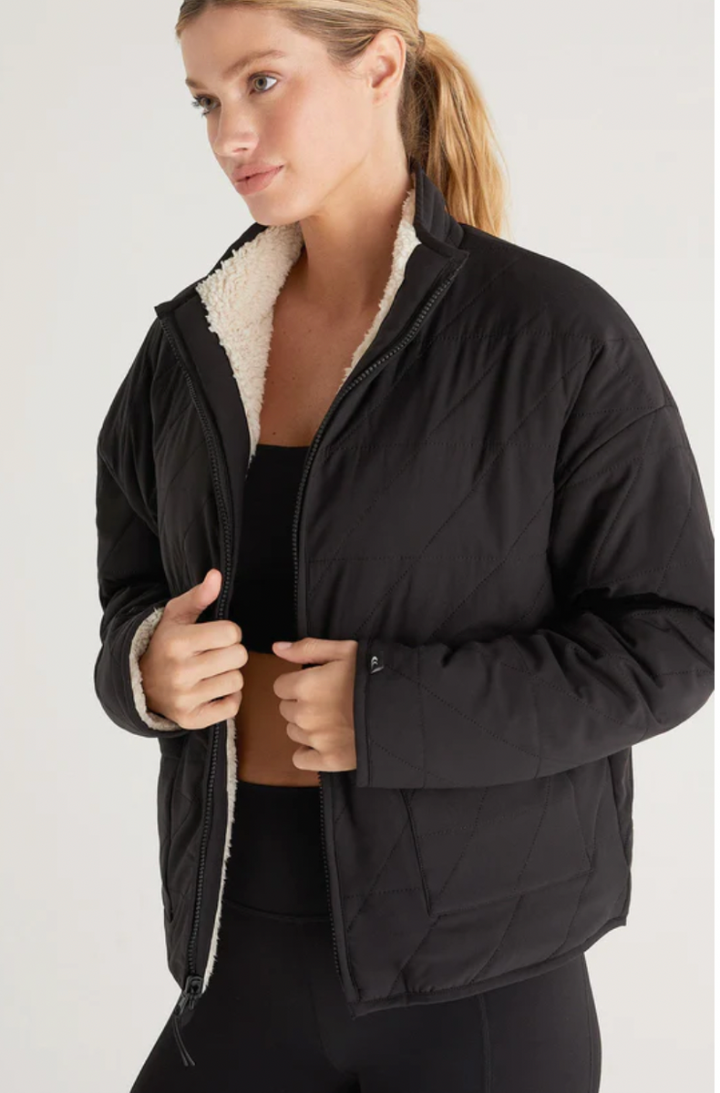 On-The-Go Reversible Quilted Sherpa Jacket – HS Clothing Co