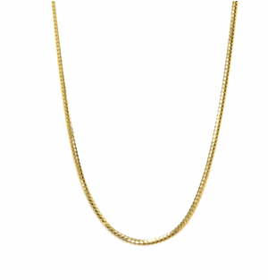 Requisite Boxy Link Chain Necklace in Gold