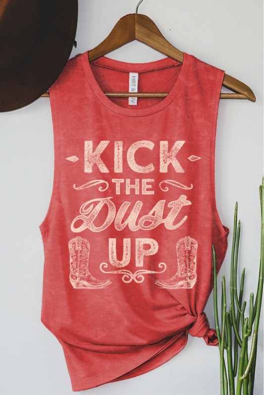 Kick The Dust Up Tank Top