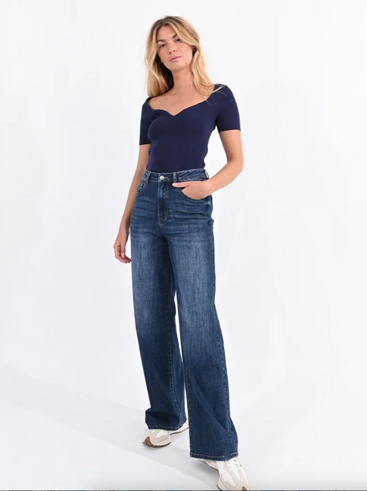 Molly Bracken Wide Leg Jeans