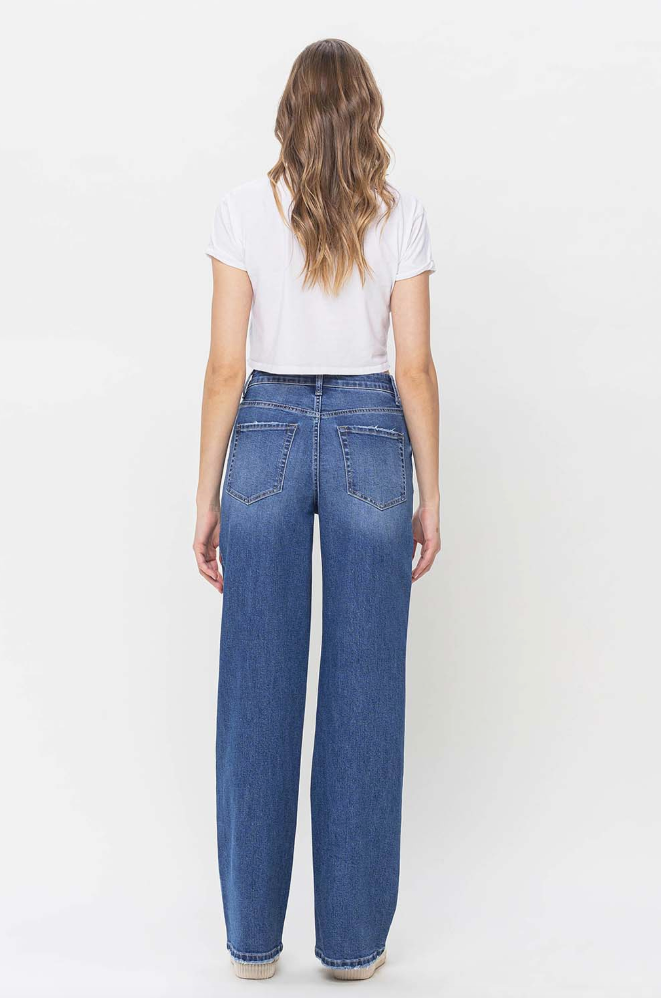 Lindsey 90's Vintage Super High Rise Loose Fit Jeans - Accomplished