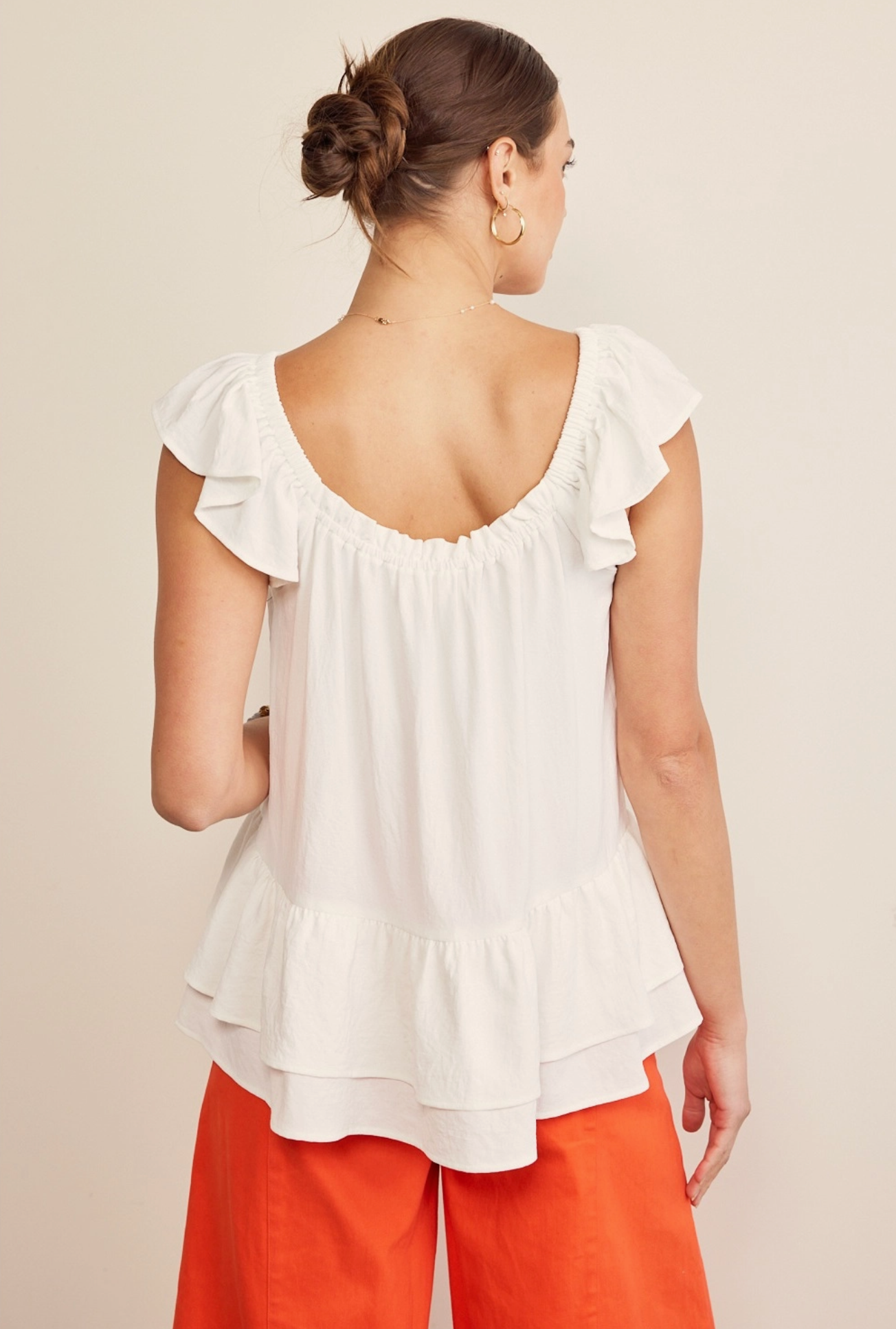 Peplum Tunic Top