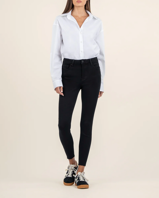 Donna High Rise Ankle Skinny