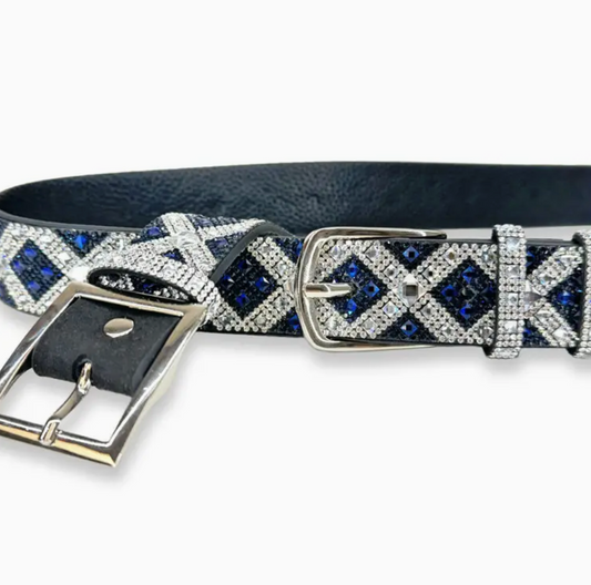 Mariners Cross Collection Belt Navy