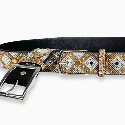 Mariners Cross Collection Belt Silver Gold