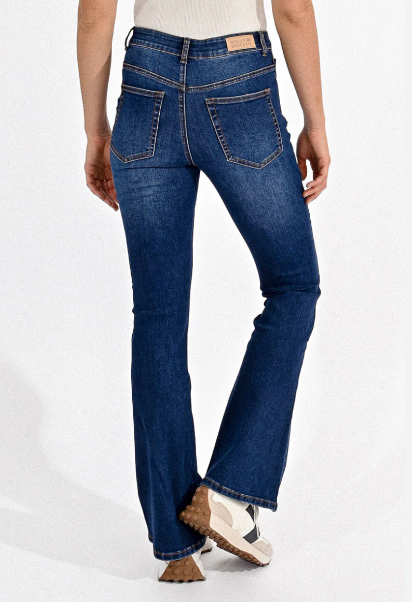 Molly Bracken Bootcut Jeans - Brut