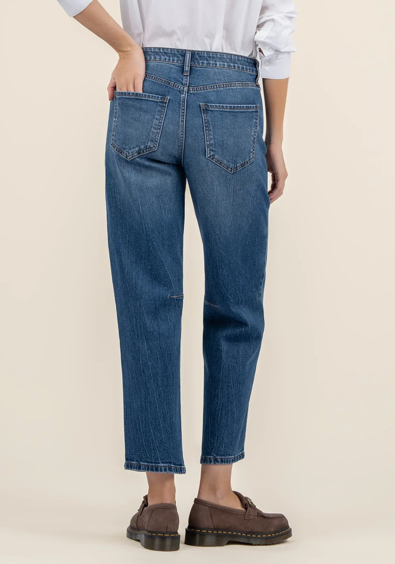 Ashley High Rise Slouchy Barrel Straight Leg (Dedication)