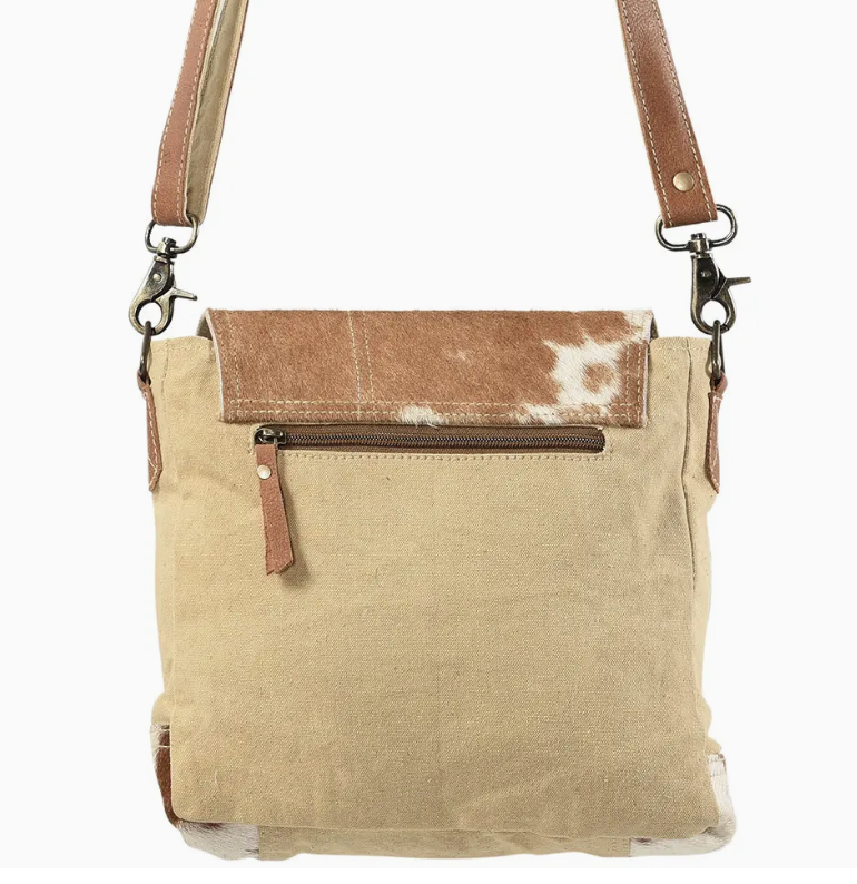 Messenger Upcycled Canvas Ladies Bag