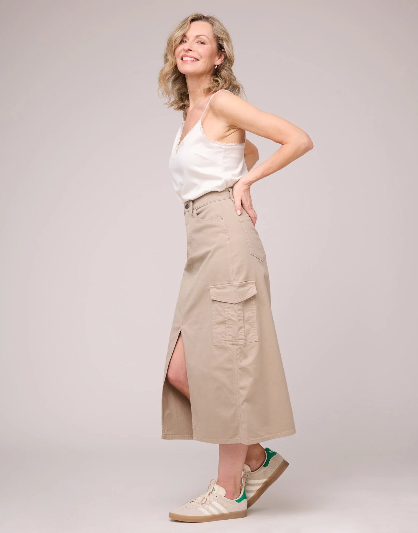 Yoga Jean Skirt - Sand Bar