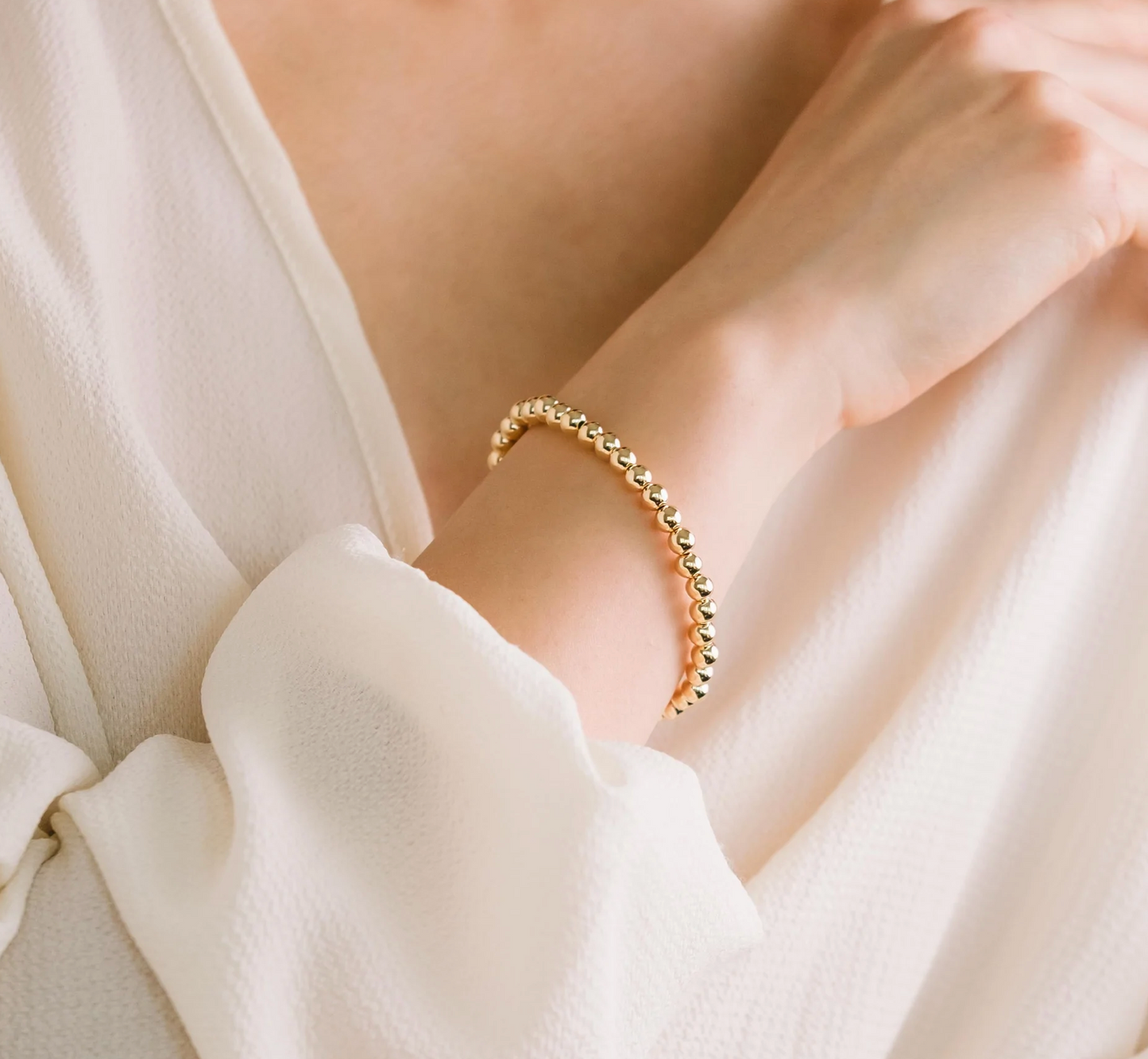 Golden Hour Large Stretch Bracelet