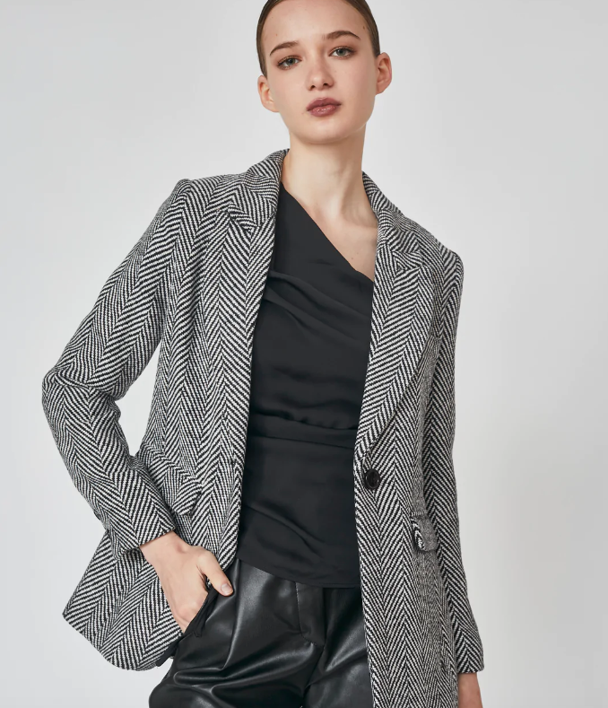 Sasso Fishbone Blazer