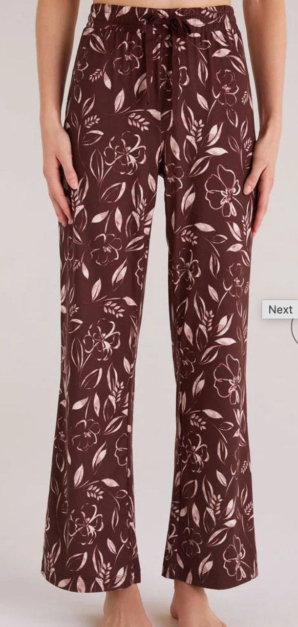 Relaxed Floral Pants