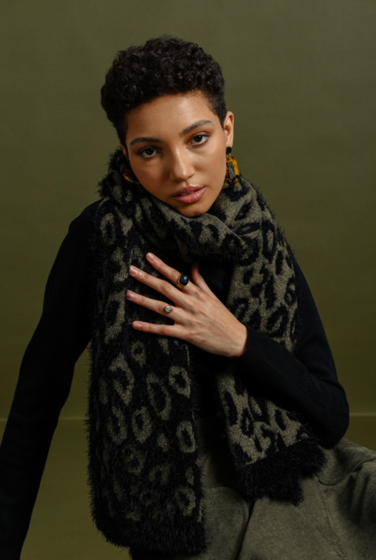 Animal Print Scarf