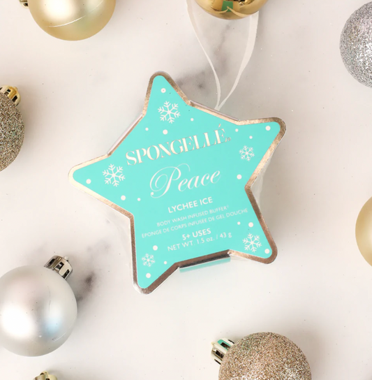 Peace-Holiday Star Ornament