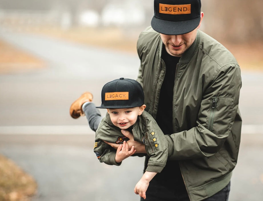Daddy and Me Patch Hats