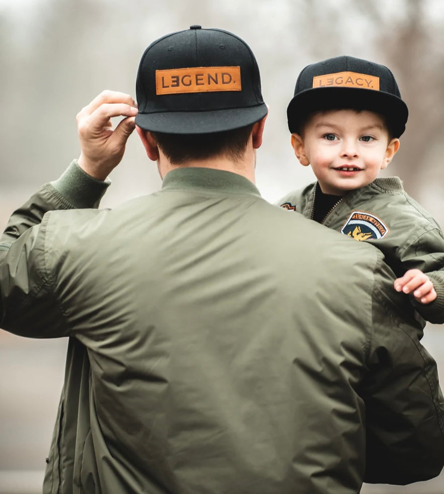 Daddy and Me Patch Hats